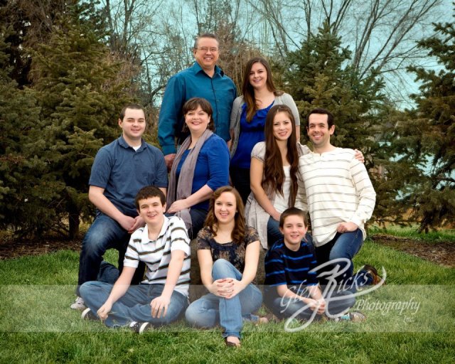 The Griener Family,  February 2012